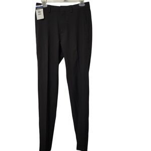 Haggar Dress Pants Size 30x32 Black Slim Fit Smart Wash